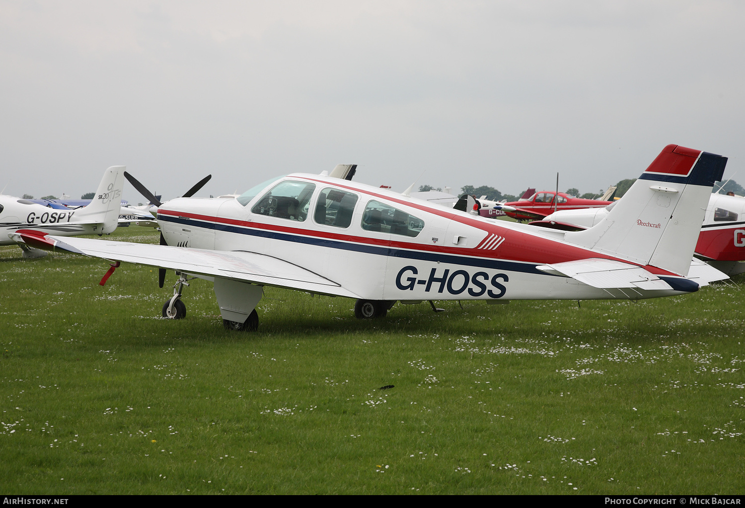Aircraft Photo of G-HOSS | Beech F33A Bonanza | AirHistory.net #283139