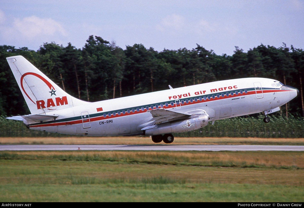 Aircraft Photo of CN-RMI | Boeing 737-2B6/Adv | Royal Air Maroc - RAM | AirHistory.net #283153