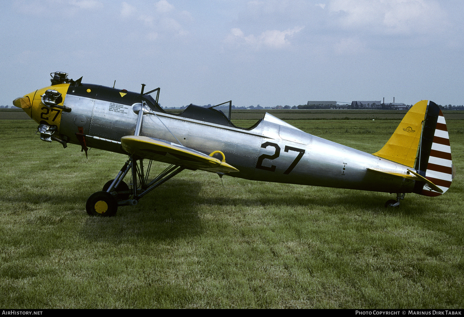 Aircraft Photo of G-AGYY | Ryan PT-22 Recruit (ST3KR) | USA - Air Force | AirHistory.net #283157