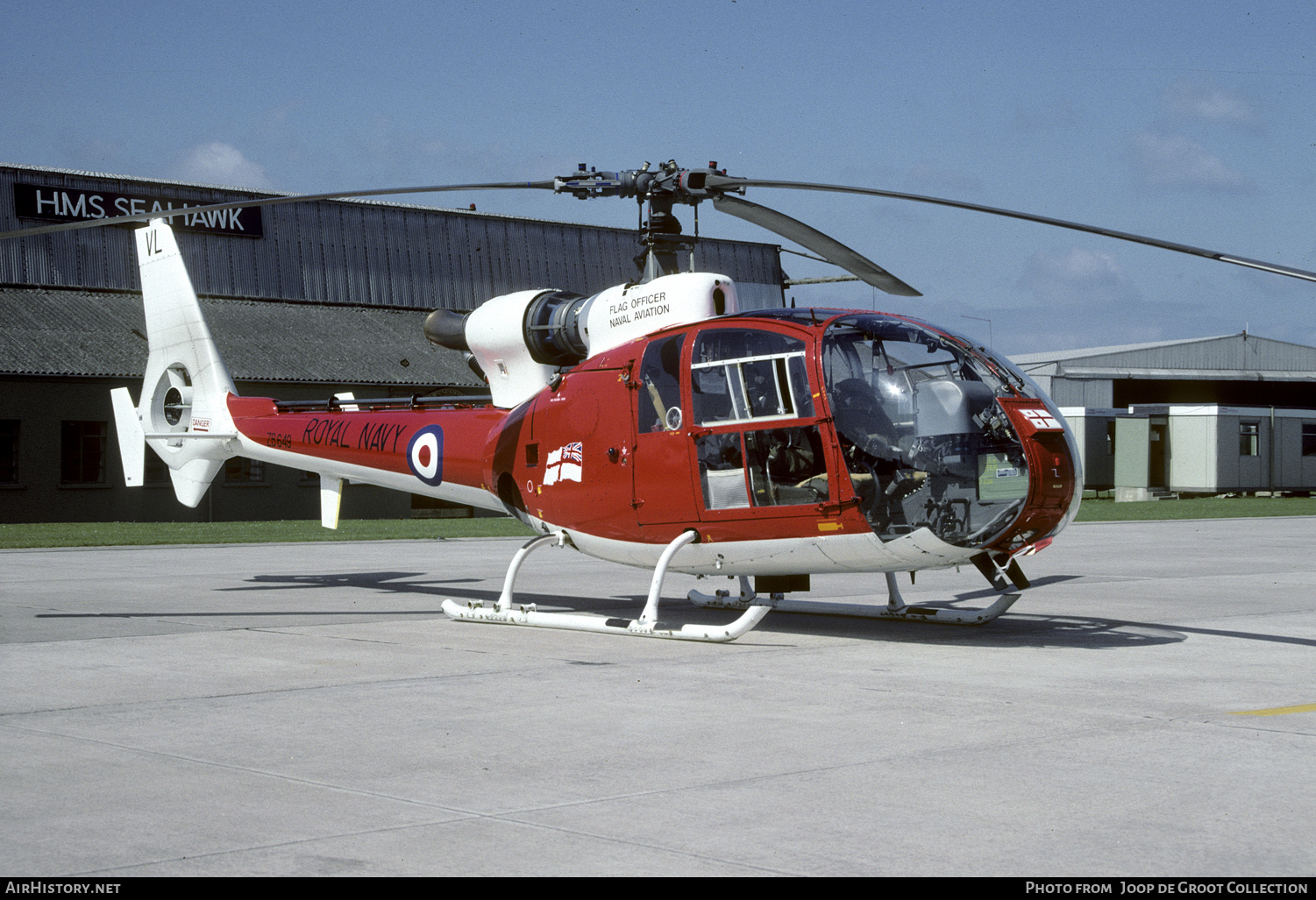 Aircraft Photo of ZB649 | Aerospatiale SA-341C Gazelle HT2 | UK - Navy | AirHistory.net #283164