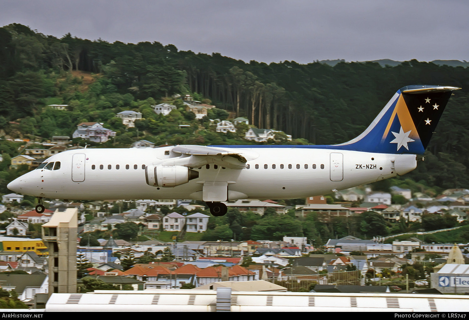Aircraft Photo of ZK-NZH | British Aerospace BAe-146-300 | Tasman Pacific Airlines | AirHistory.net #283170