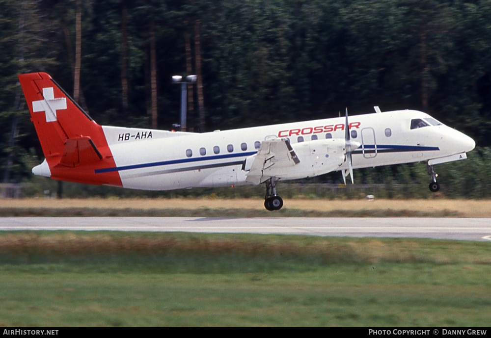 Aircraft Photo of HB-AHA | Saab-Fairchild SF-340A | Crossair | AirHistory.net #283188