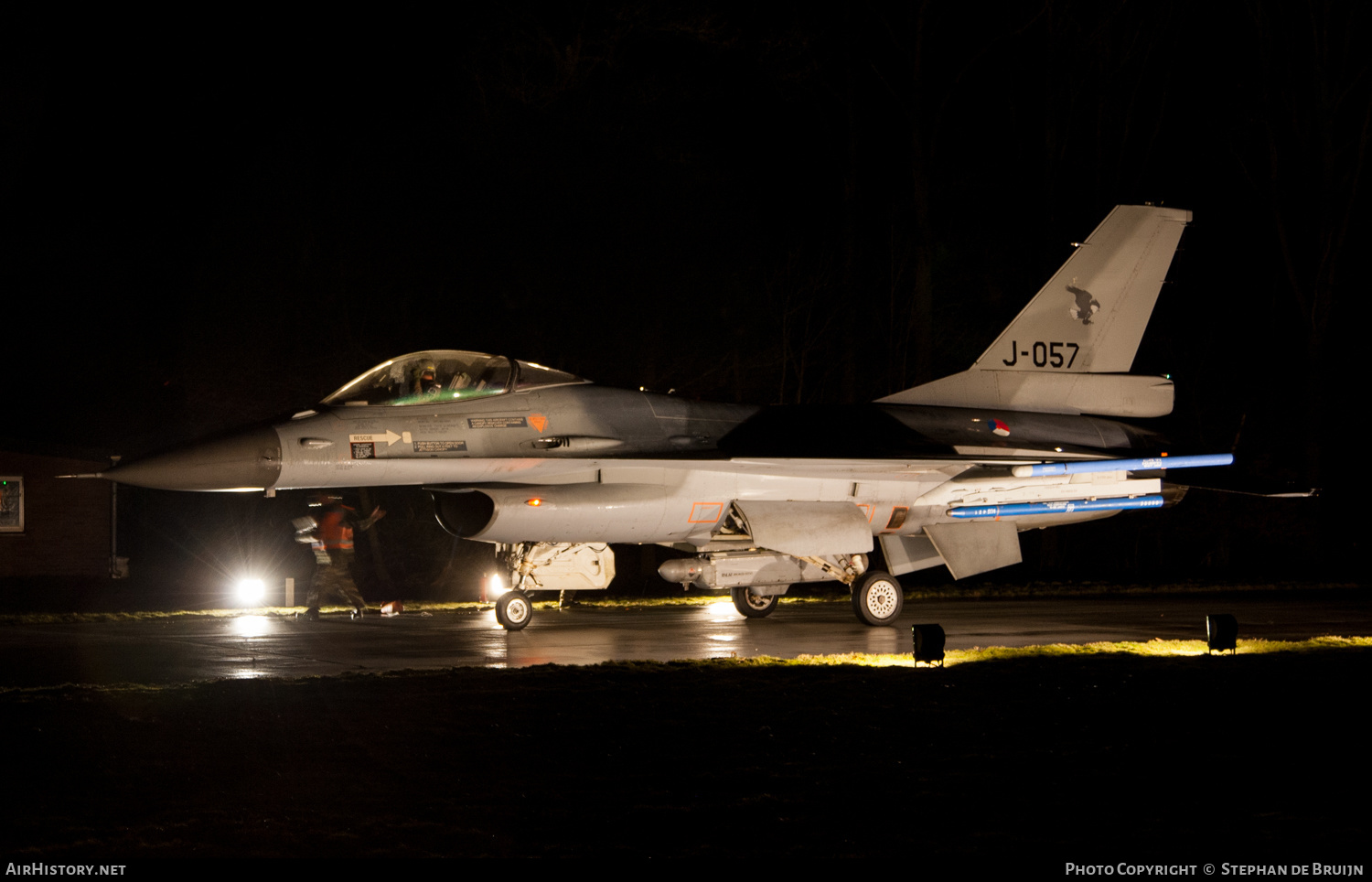 Aircraft Photo of J-057 | General Dynamics F-16AM Fighting Falcon | Netherlands - Air Force | AirHistory.net #283206