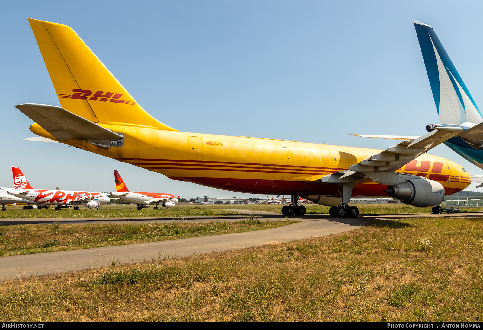 Aircraft Photo of N835JM | Airbus A300B4-203(F) | DHL International | AirHistory.net #283221