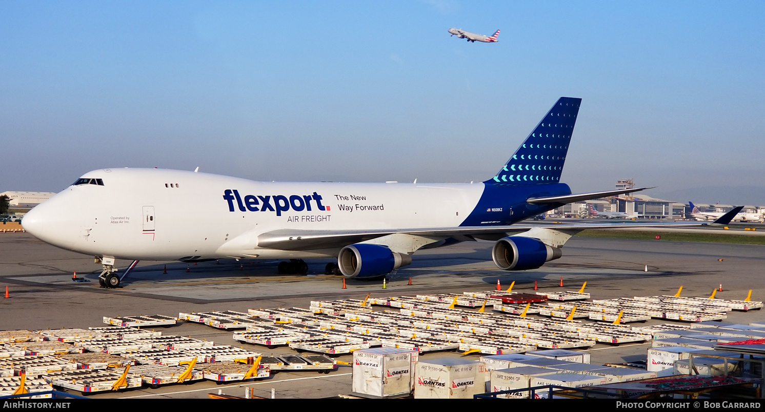 Aircraft Photo of N508KZ | Boeing 747-4KZF/SCD | Atlas Air | Flexport Air Freight | AirHistory.net #283237
