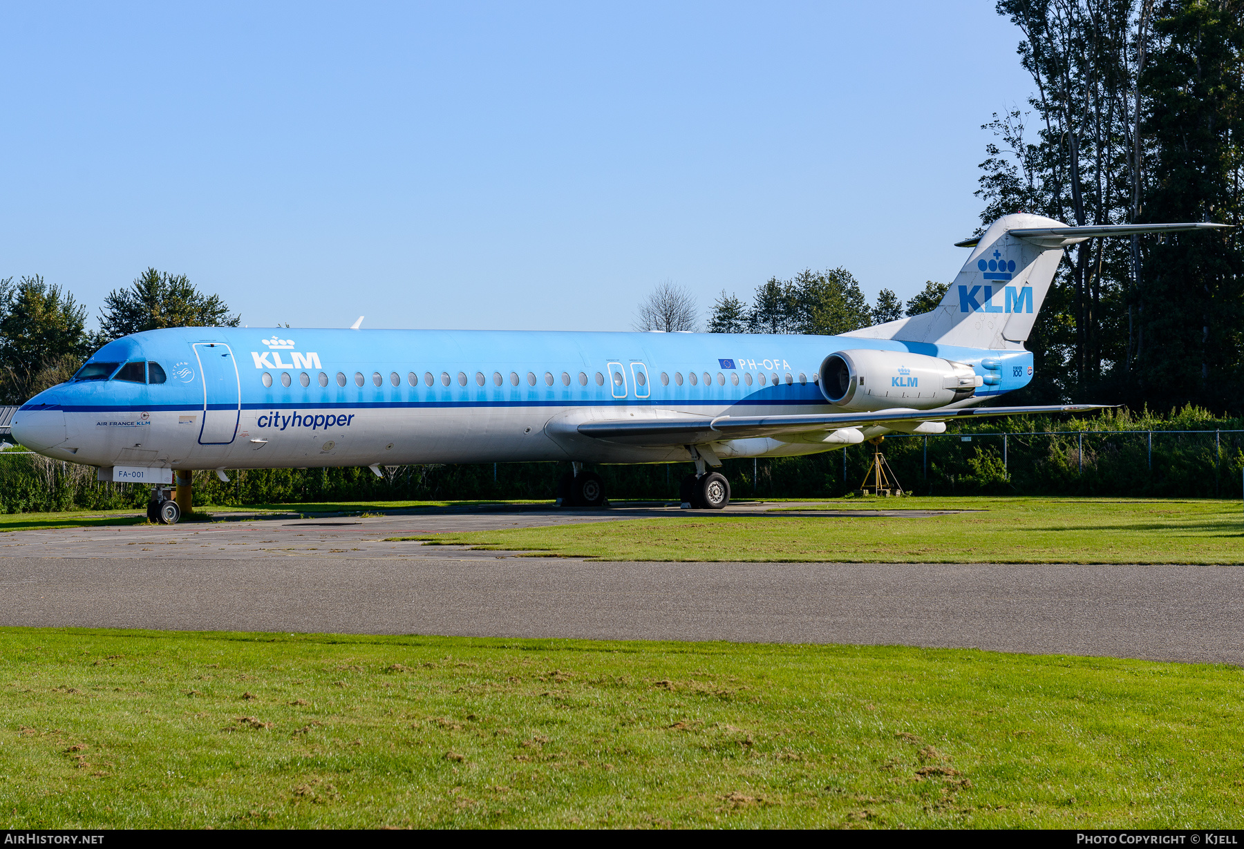 Aircraft Photo of PH-OFA | Fokker 100 (F28-0100) | KLM Cityhopper | AirHistory.net #283239