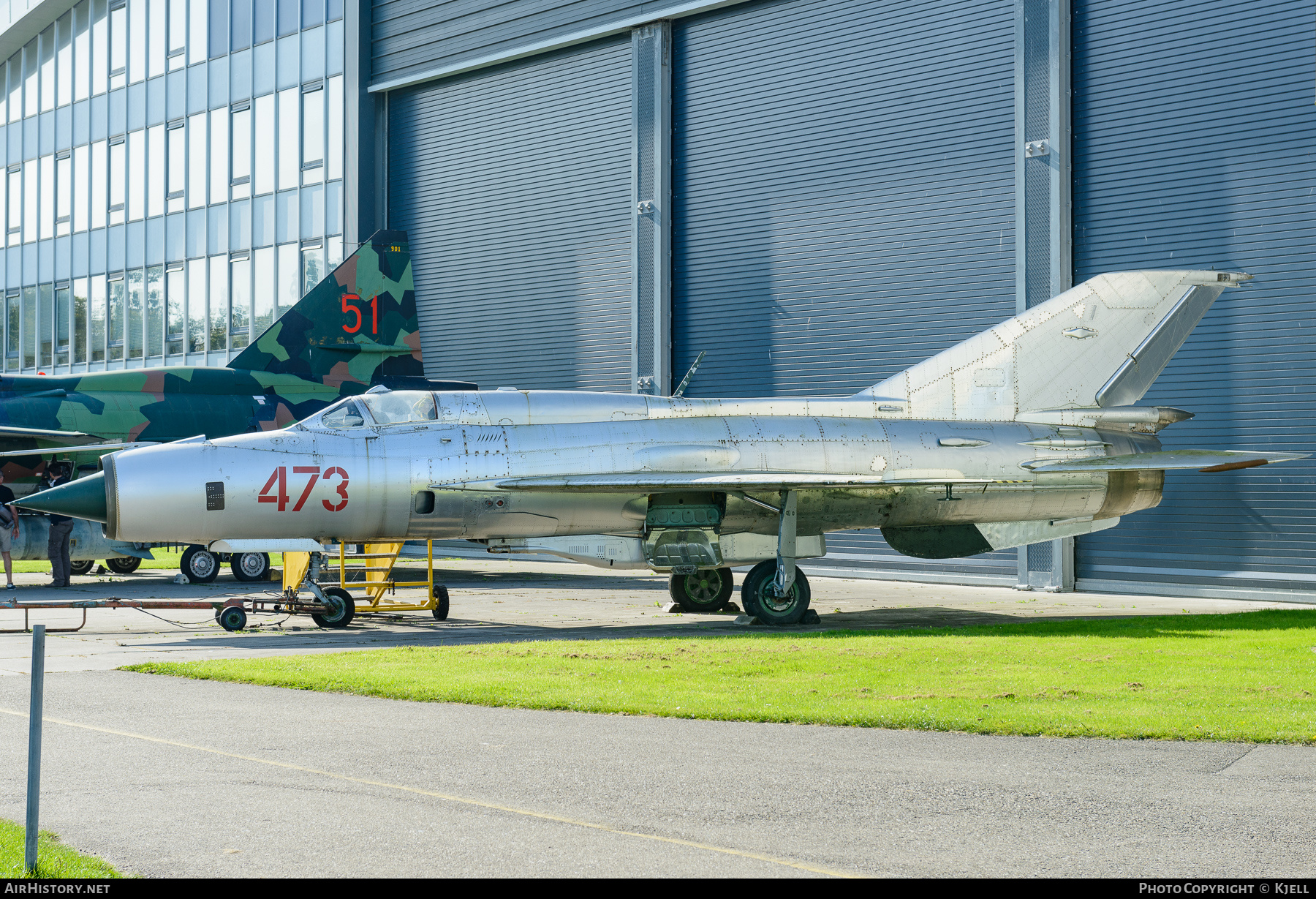 Aircraft Photo of 473 | Mikoyan-Gurevich MiG-21SPS-K | East Germany - Air Force | AirHistory.net #283284