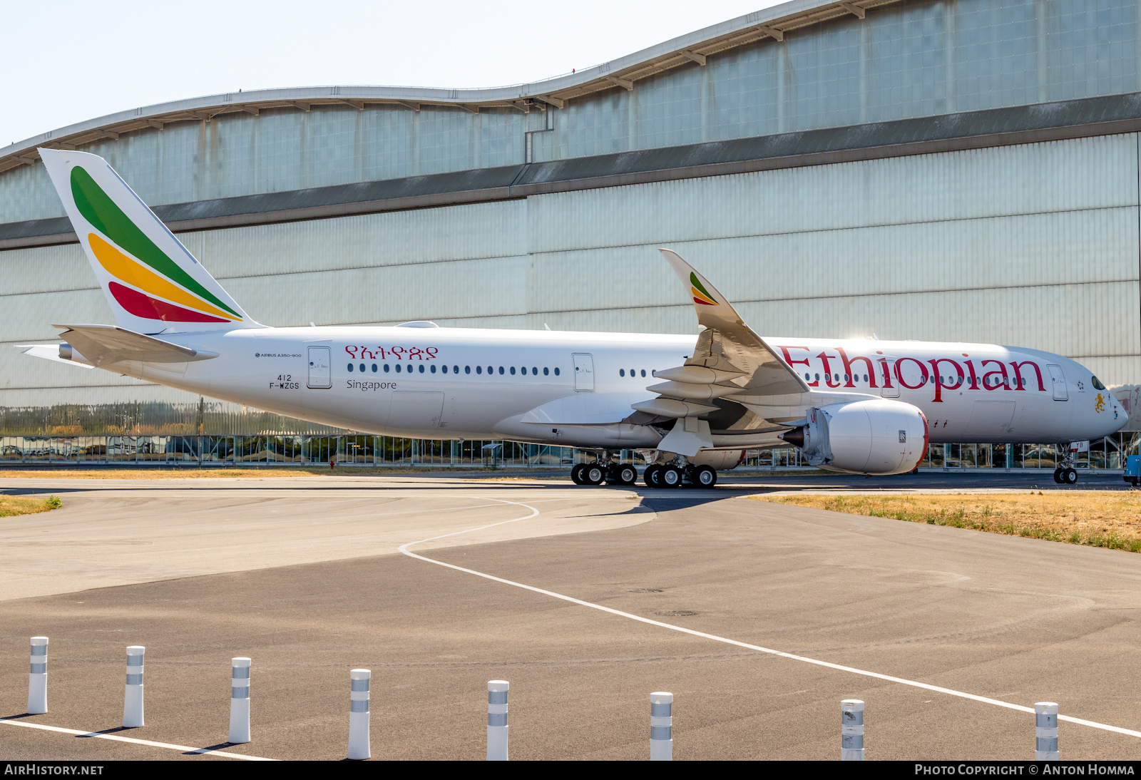 Aircraft Photo of F-WZGS | Airbus A350-941 | Ethiopian Airlines | AirHistory.net #283295