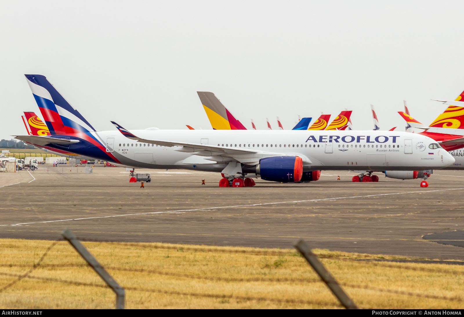 Aircraft Photo of F-WZFR | Airbus A350-941 | Aeroflot - Russian Airlines | AirHistory.net #283302