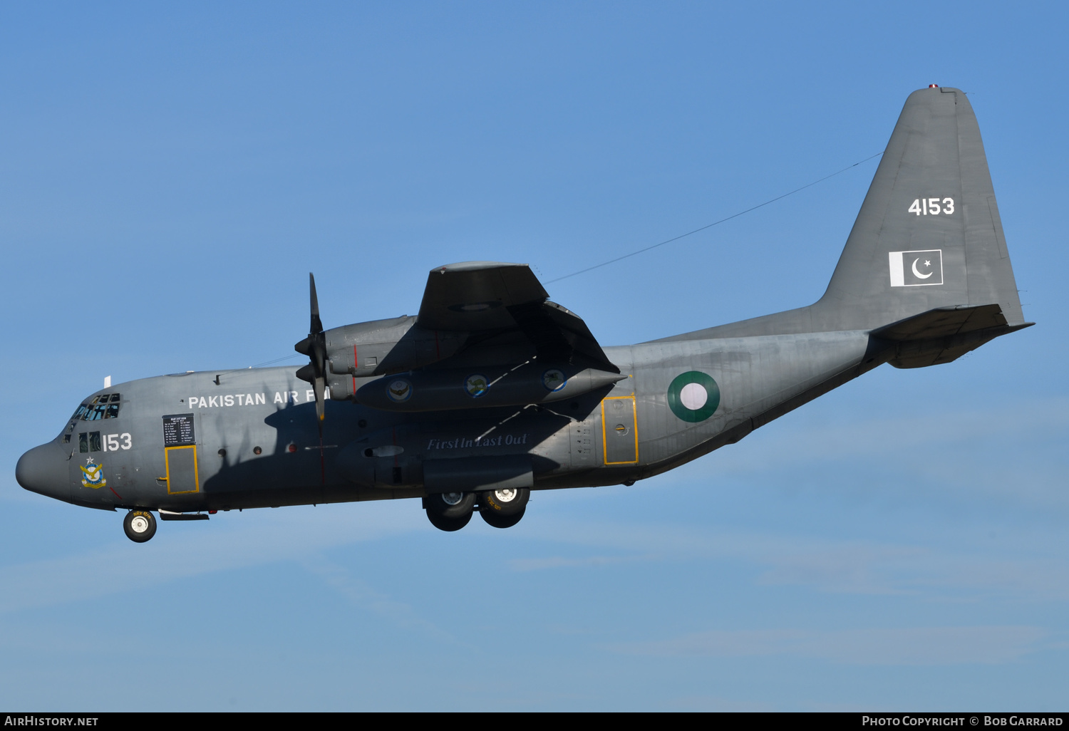 Aircraft Photo of 4153 | Lockheed C-130E Hercules (L-382) | Pakistan - Air Force | AirHistory.net #283309