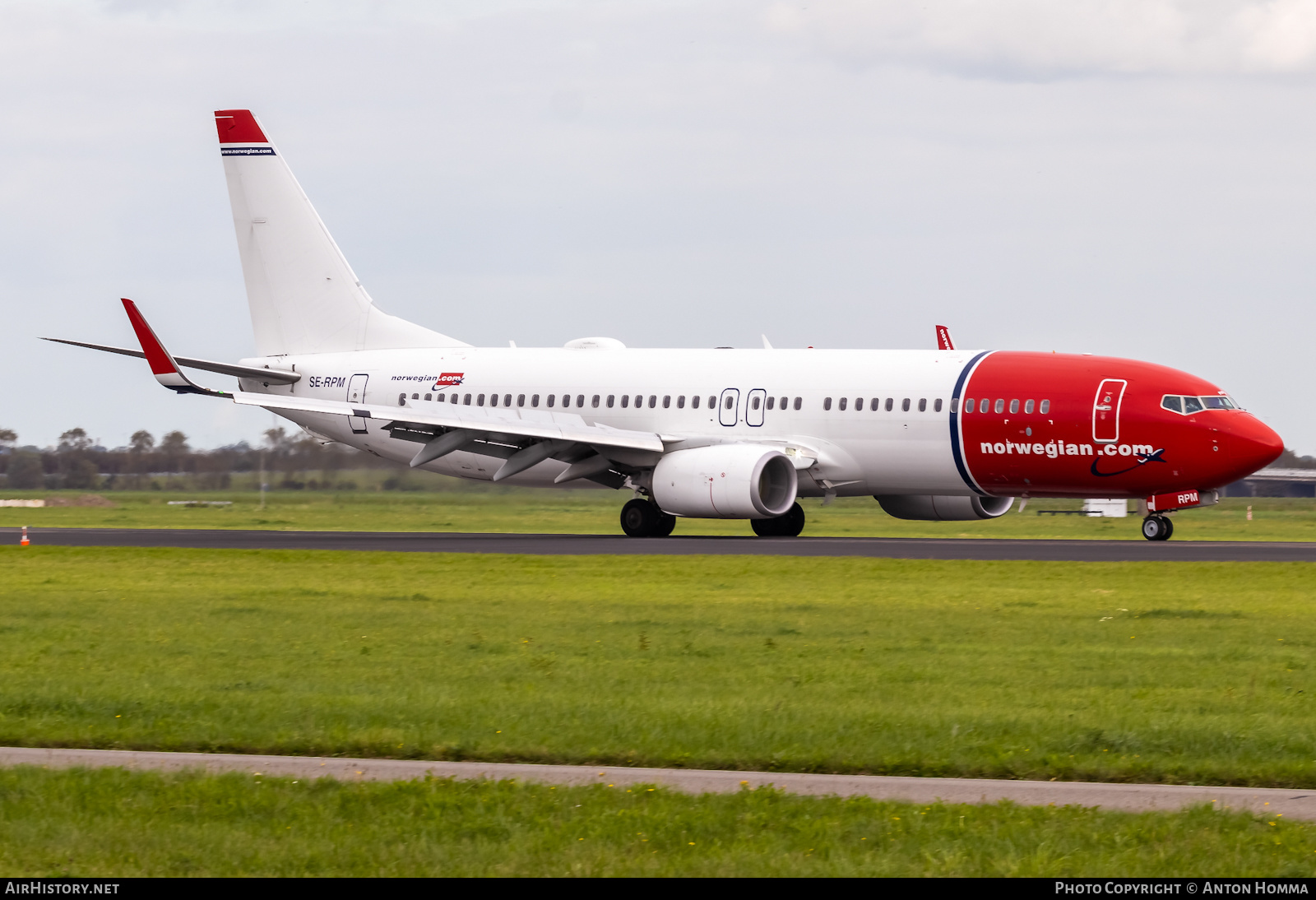 Aircraft Photo of SE-RPM | Boeing 737-8JP | Norwegian | AirHistory.net #283319