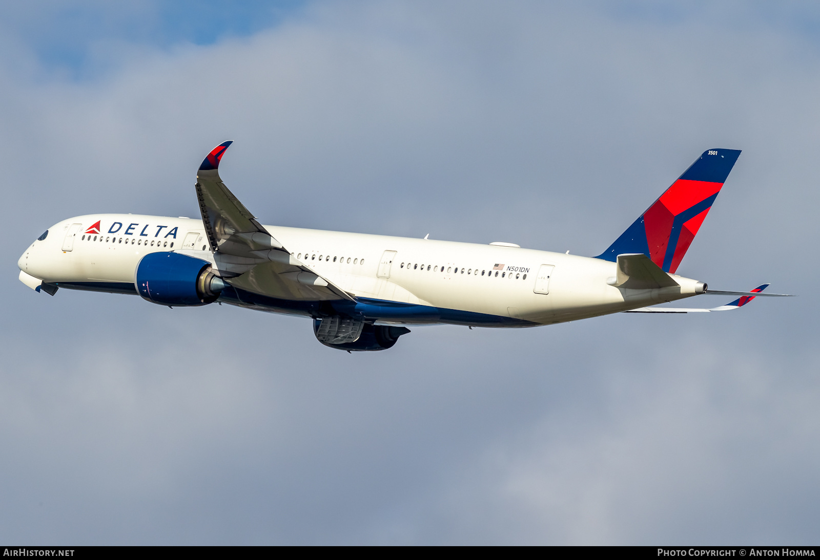 Aircraft Photo of N501DN | Airbus A350-941 | Delta Air Lines | AirHistory.net #283320