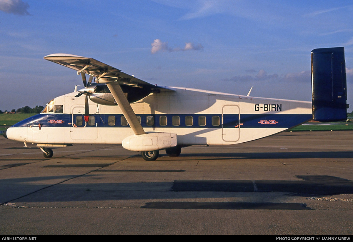 Aircraft Photo of G-BIRN | Short 330-200 | Tal-Air | AirHistory.net #283335