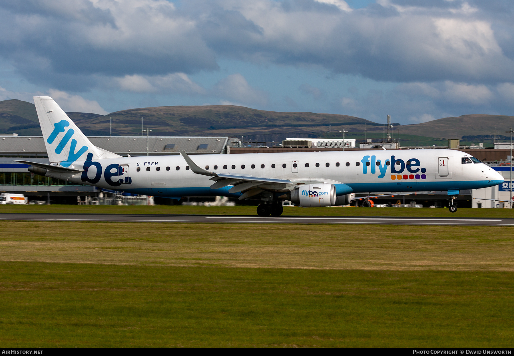 Aircraft Photo of G-FBEH | Embraer 195LR (ERJ-190-200LR) | Flybe | AirHistory.net #283338