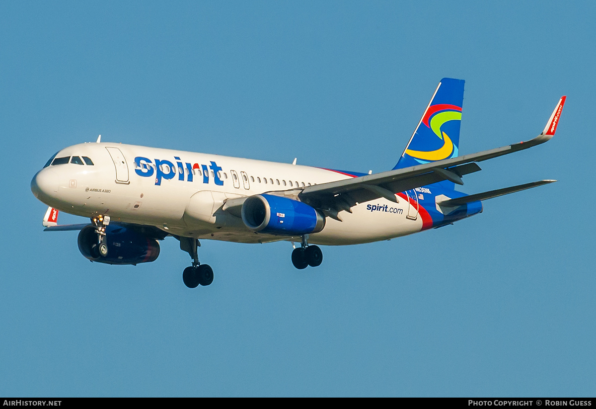 Aircraft Photo of N636NK | Airbus A320-232 | Spirit Airlines | AirHistory.net #283343
