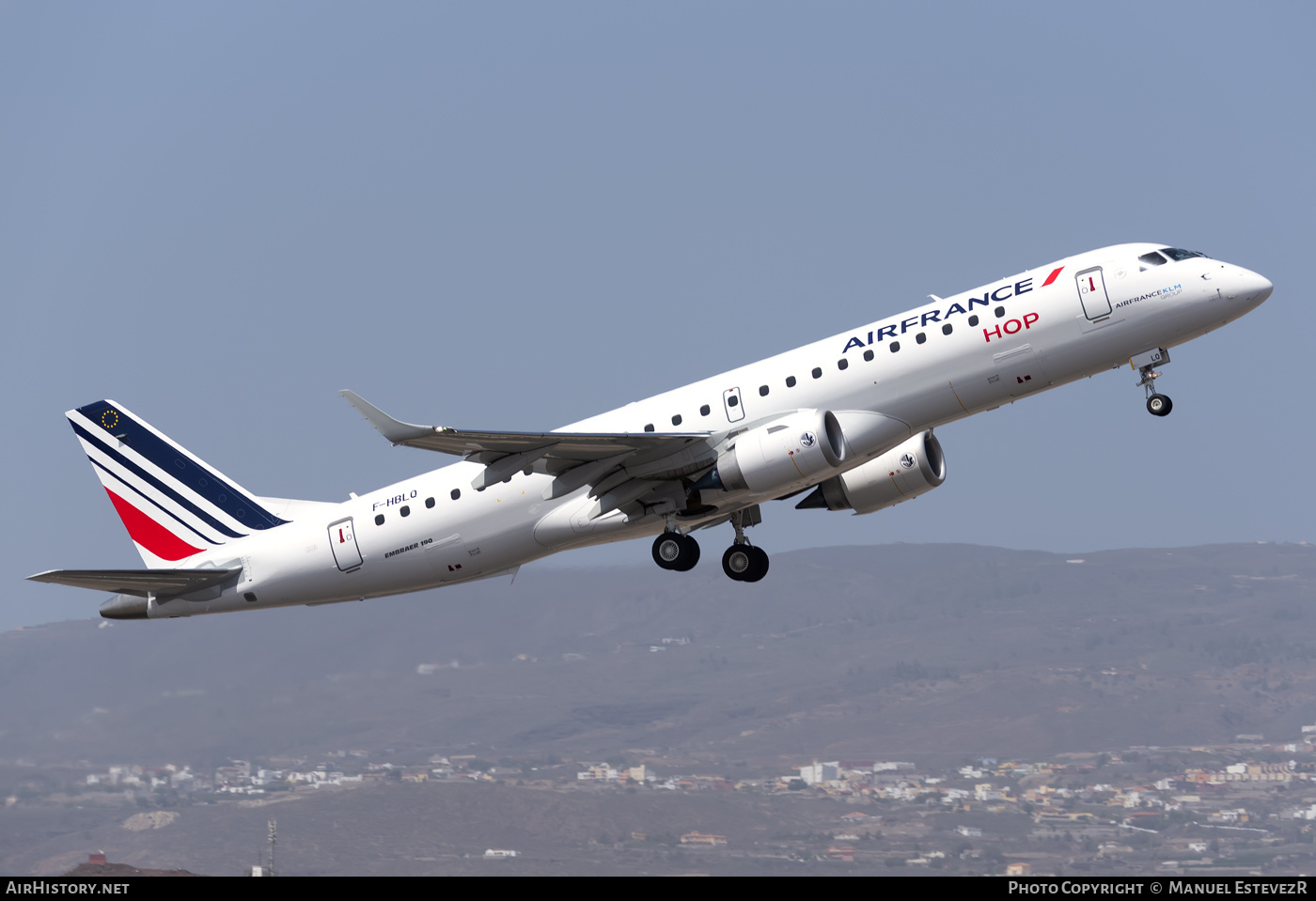 Aircraft Photo of F-HBLQ | Embraer 190STD (ERJ-190-100STD) | Air France | AirHistory.net #283352