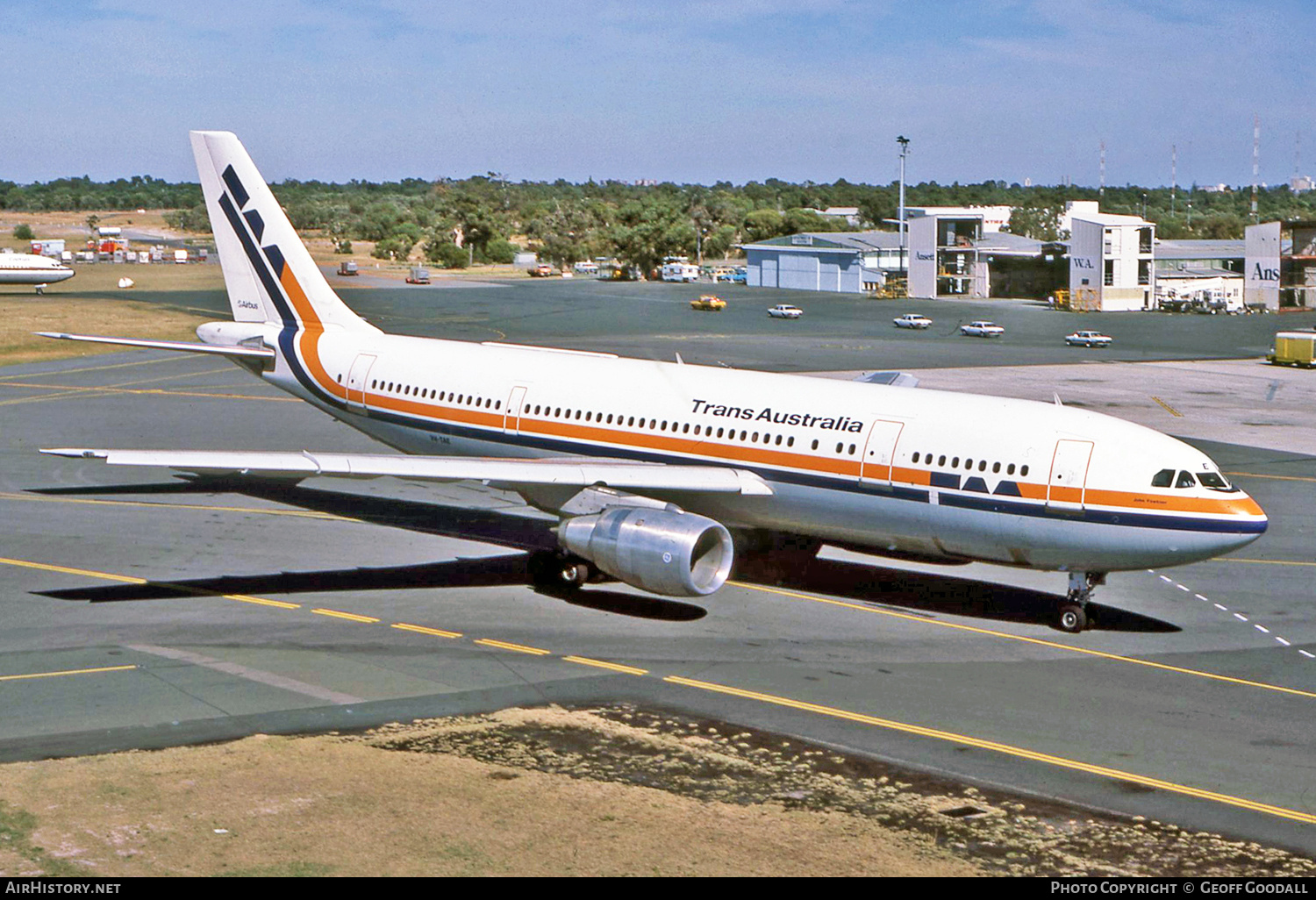 Aircraft Photo of VH-TAE | Airbus A300B4-203 | Trans-Australia Airlines - TAA | AirHistory.net #283357