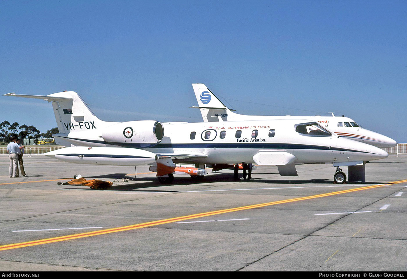 Aircraft Photo of VH FOX Gates Learjet 35A Australia Air Force