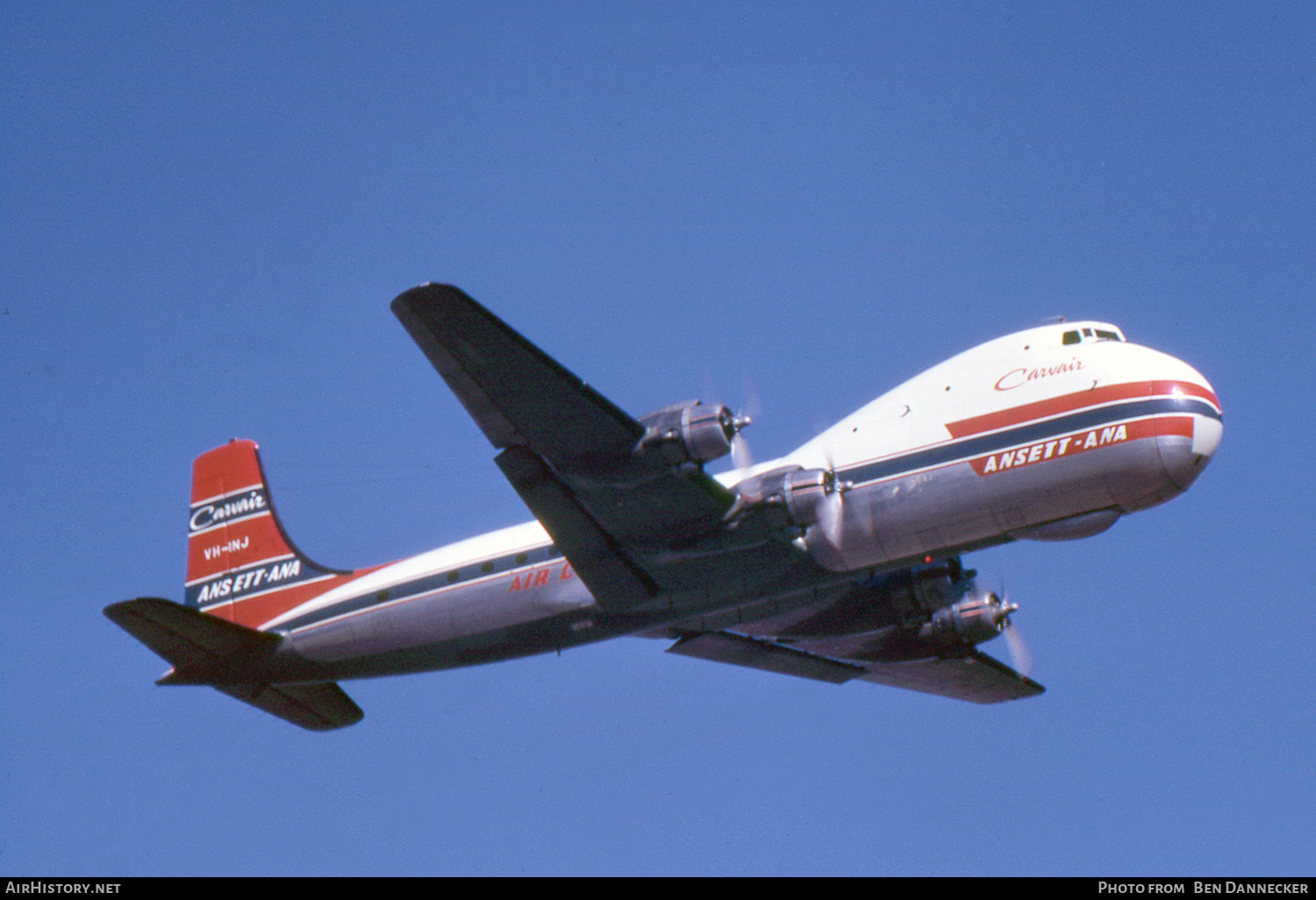 Aircraft Photo of VH-INJ | Aviation Traders ATL-98 Carvair | Ansett - ANA | AirHistory.net #283367