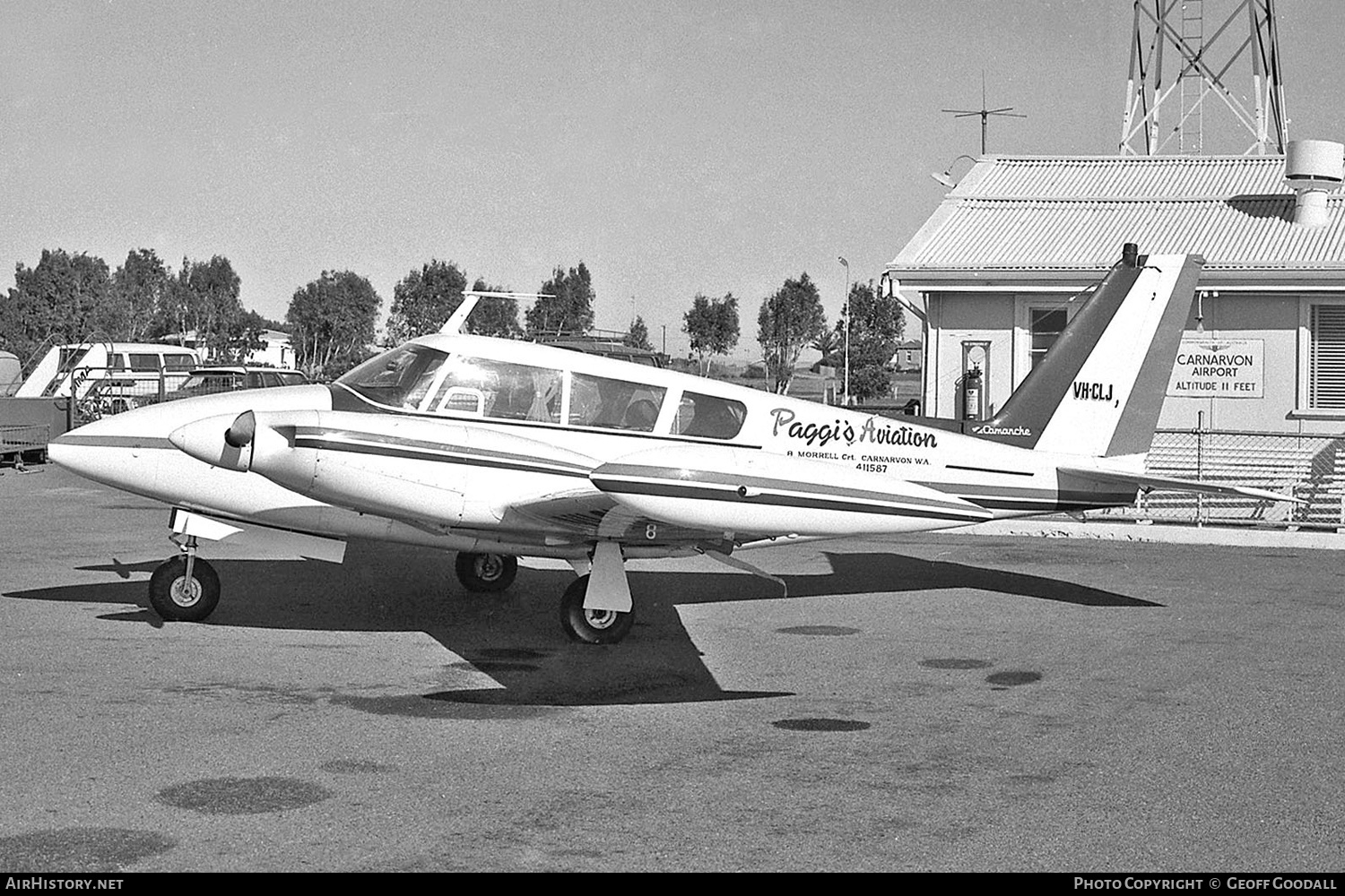 Aircraft Photo of VH-CLJ | Piper PA-30-160 Twin Comanche B | Paggi's Aviation | AirHistory.net #283370