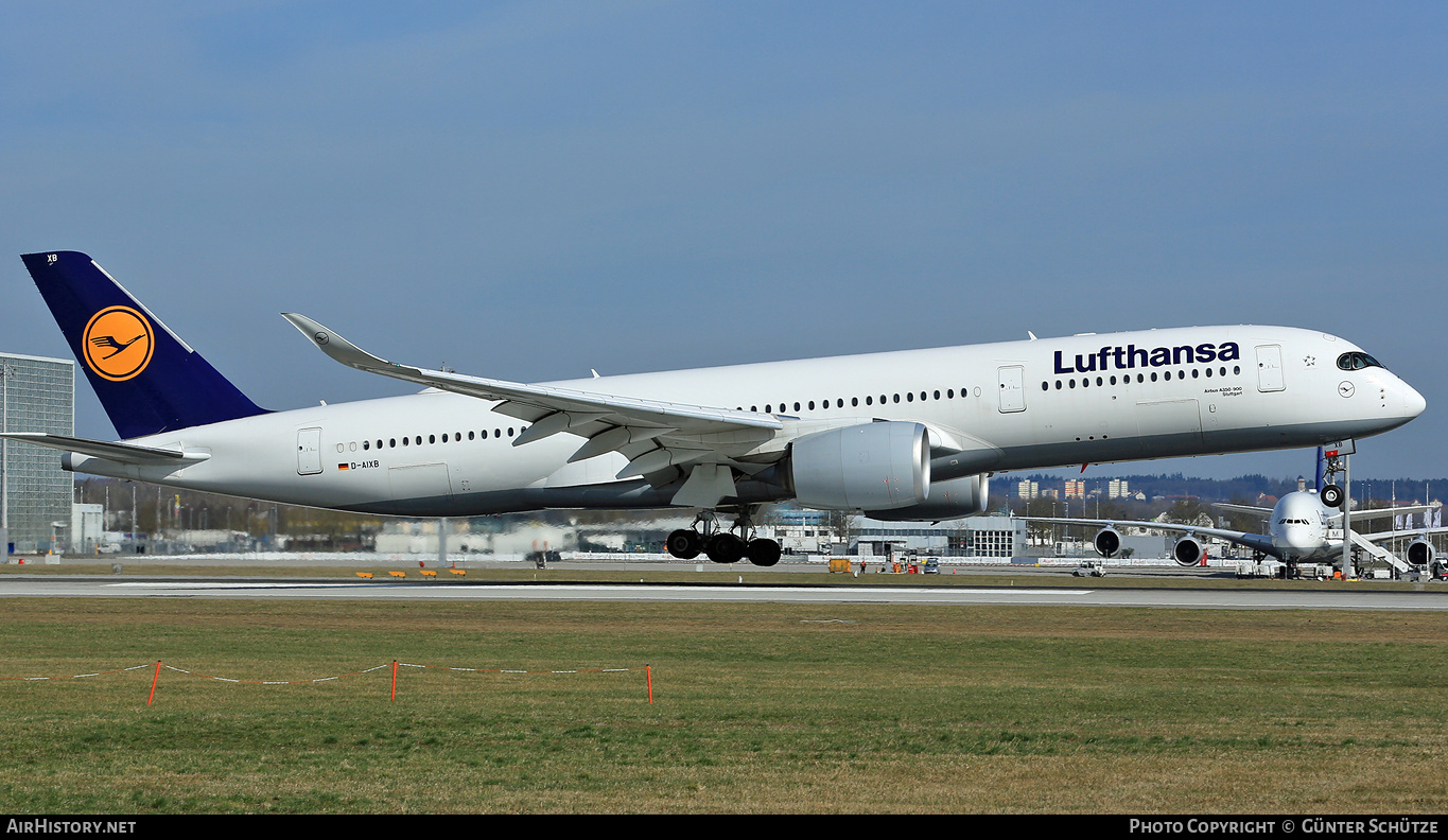 Aircraft Photo of D-AIXB | Airbus A350-941 | Lufthansa | AirHistory.net #283384