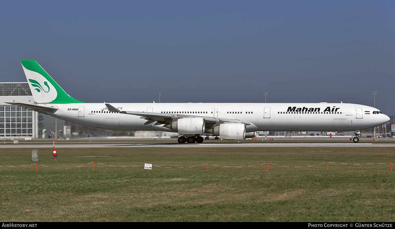 Aircraft Photo of EP-MME | Airbus A340-642 | Mahan Air | AirHistory.net #283417