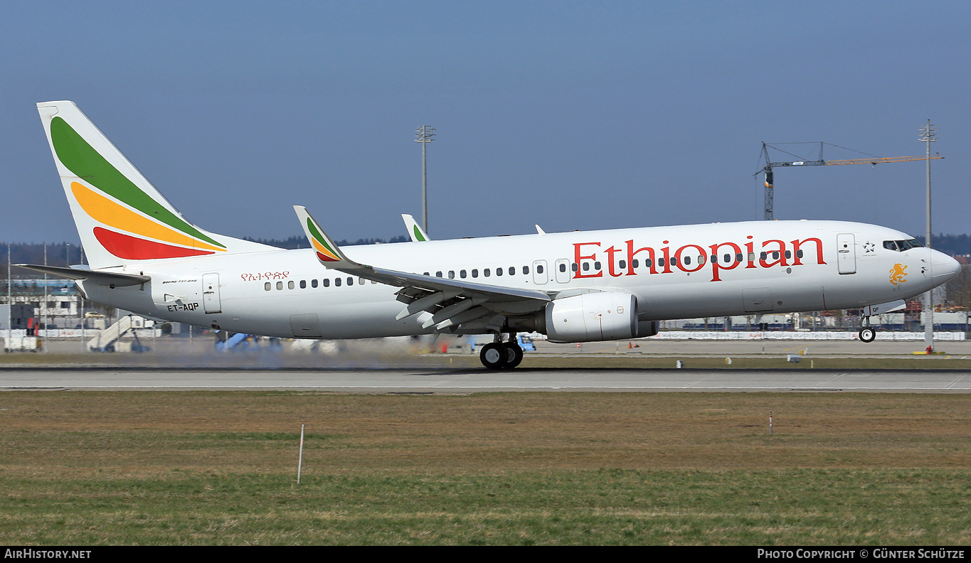 Aircraft Photo of ET-AQP | Boeing 737-860 | Ethiopian Airlines | AirHistory.net #283418