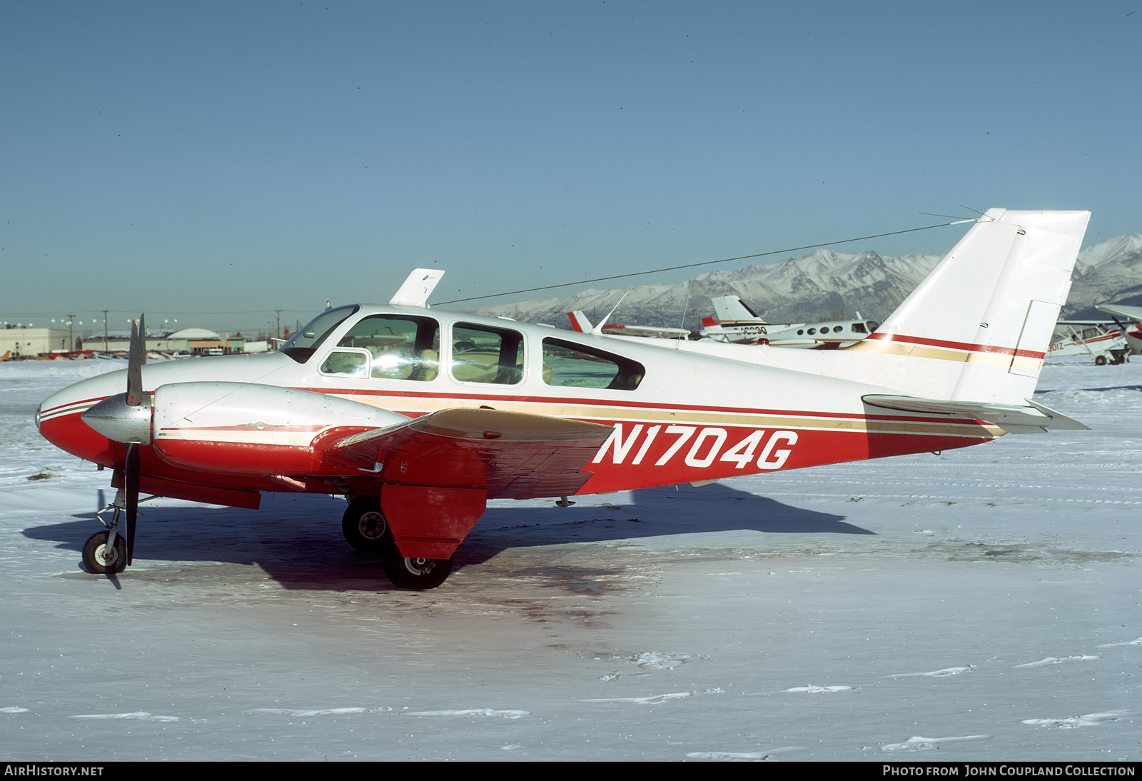 Aircraft Photo of N1704G | Beech A55 Baron (95-A55) | AirHistory.net #283446