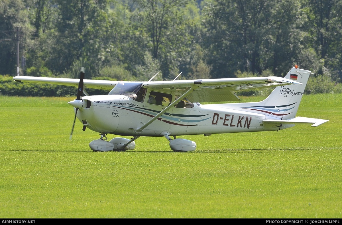 Aircraft Photo of D-ELKN | Cessna 172R Skyhawk | Hanseatischer Fliegerclub Berlin | AirHistory.net #283454