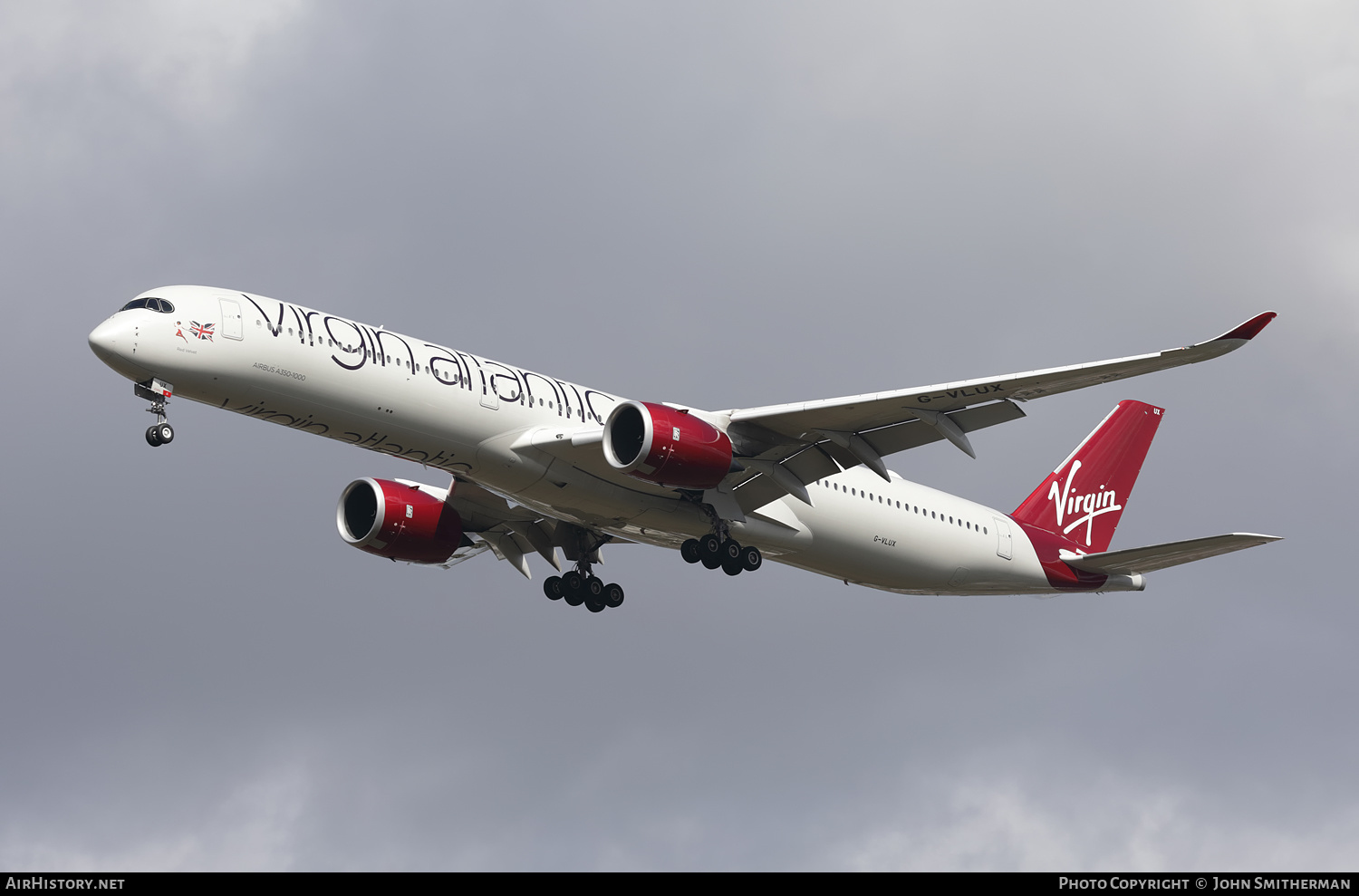 Aircraft Photo of G-VLUX | Airbus A350-1041 | Virgin Atlantic Airways | AirHistory.net #283486