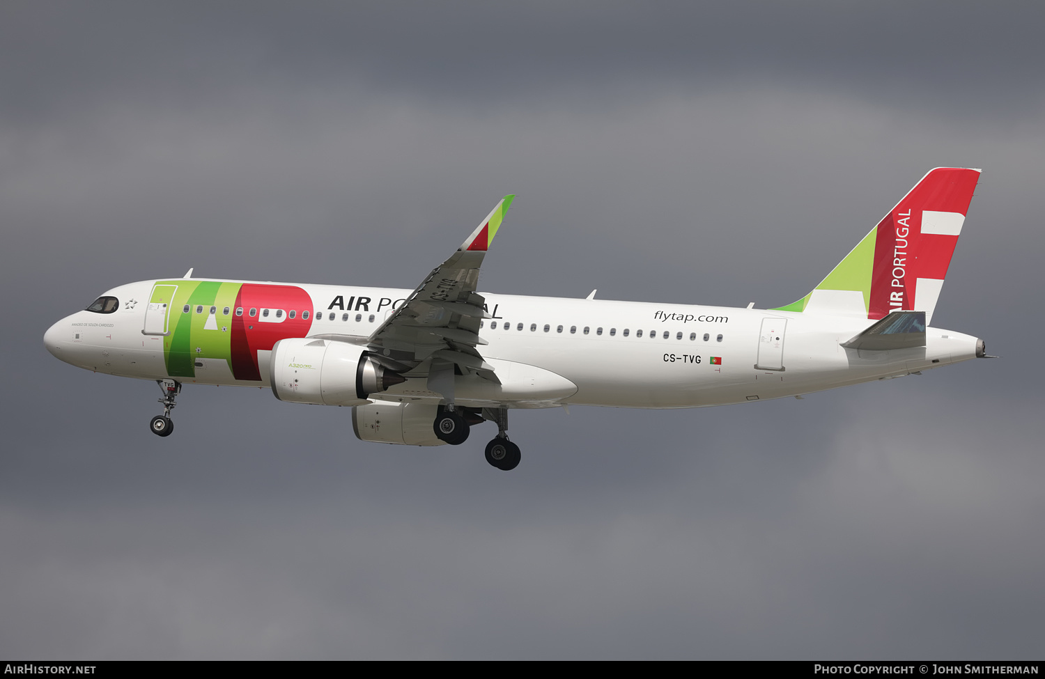 Aircraft Photo of CS-TVG | Airbus A320-251N | TAP Air Portugal | AirHistory.net #283507