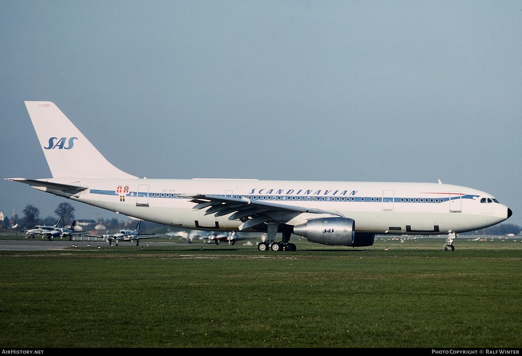 Aircraft Photo of SE-DFK | Airbus A300B2-320 | Scandinavian Airlines - SAS | AirHistory.net #283511