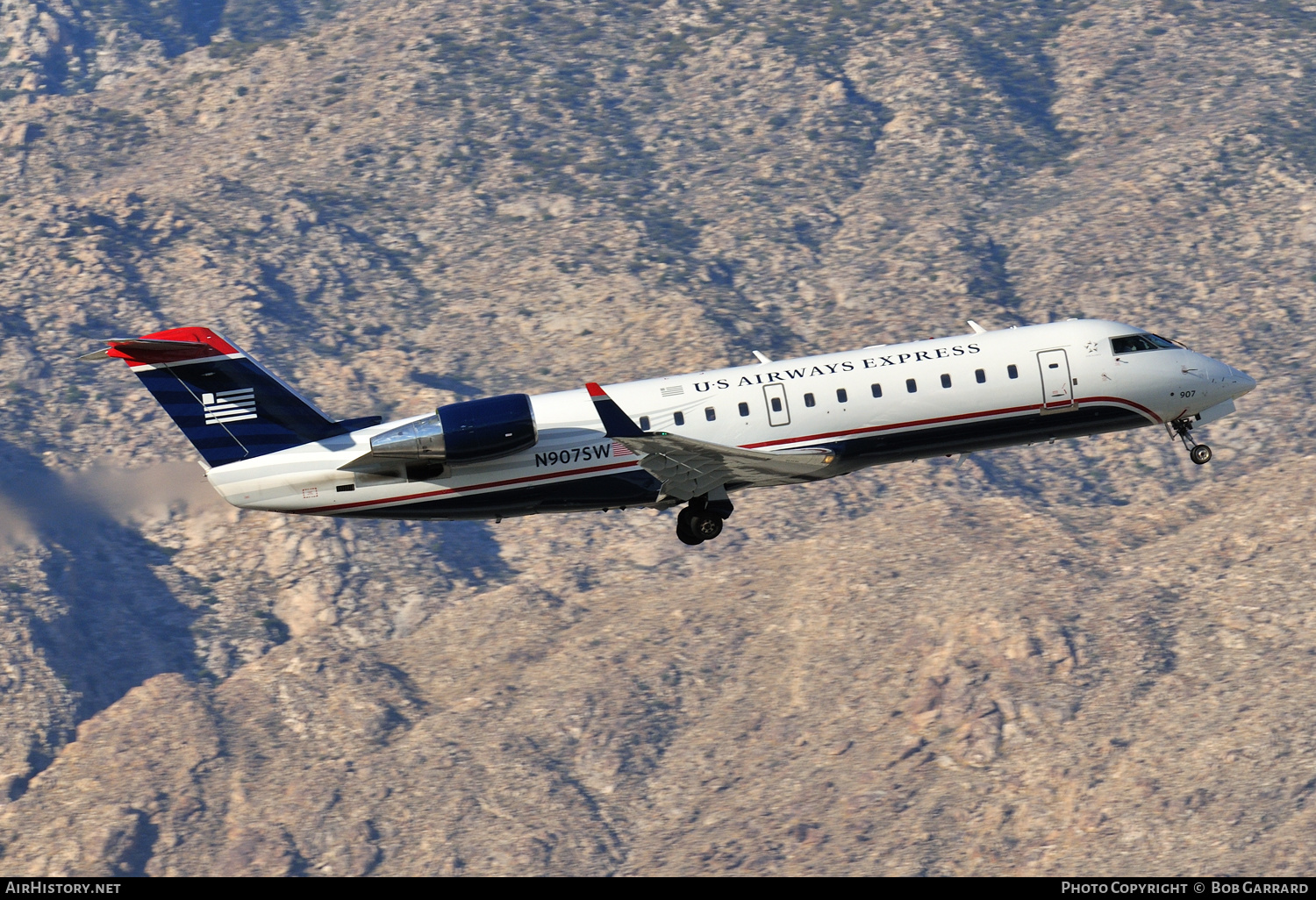 Aircraft Photo of N907SW | Bombardier CRJ-200 (CL-600-2B19) | US Airways Express | AirHistory.net #283530
