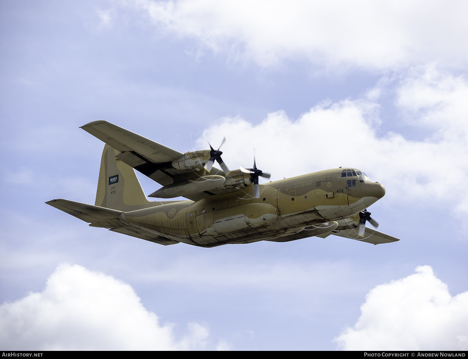Aircraft Photo of 472 | Lockheed C-130H Hercules | Saudi Arabia - Air Force | AirHistory.net #283553