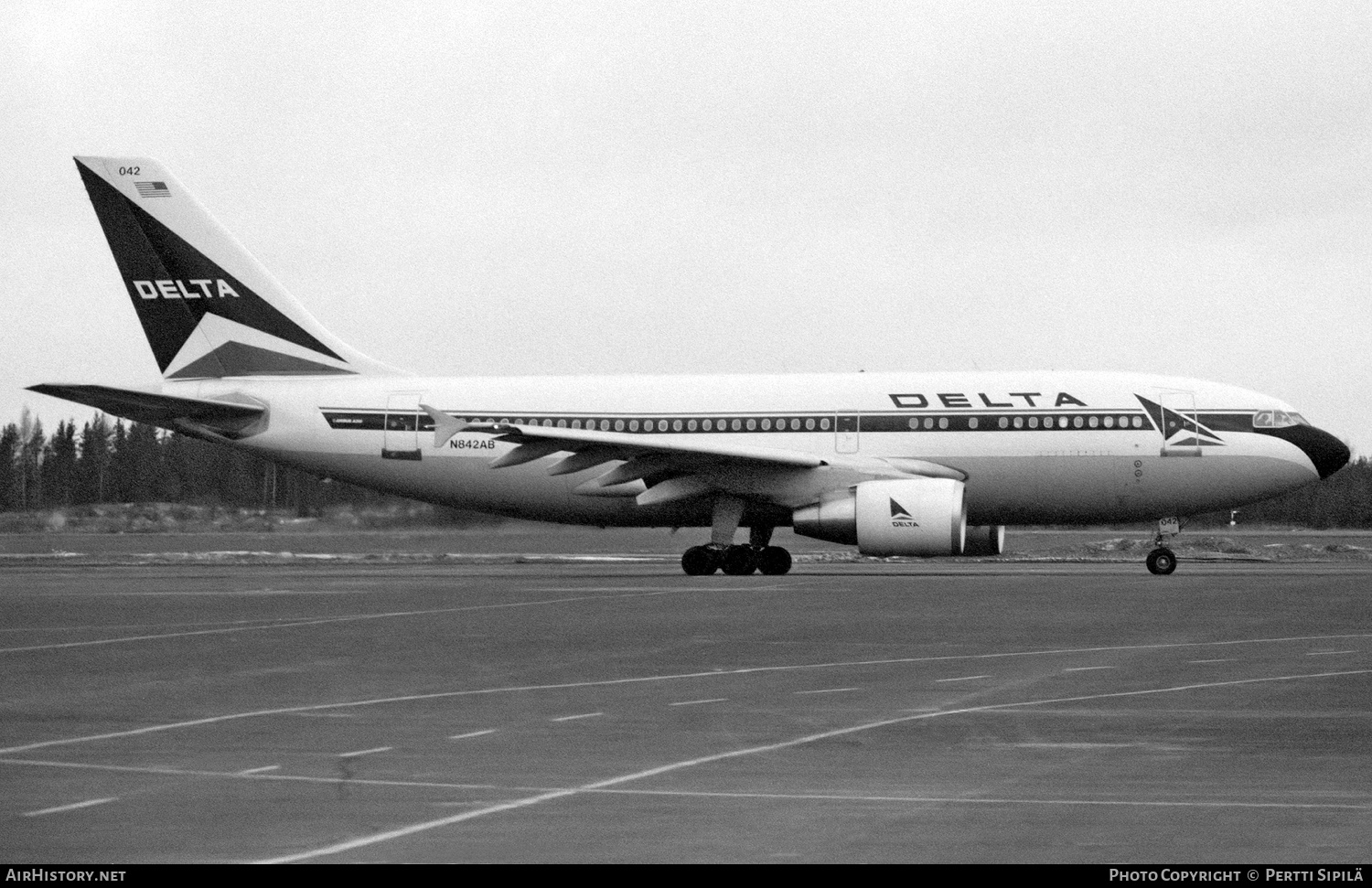 Aircraft Photo of N842AB | Airbus A310-324/ET | Delta Air Lines | AirHistory.net #283558