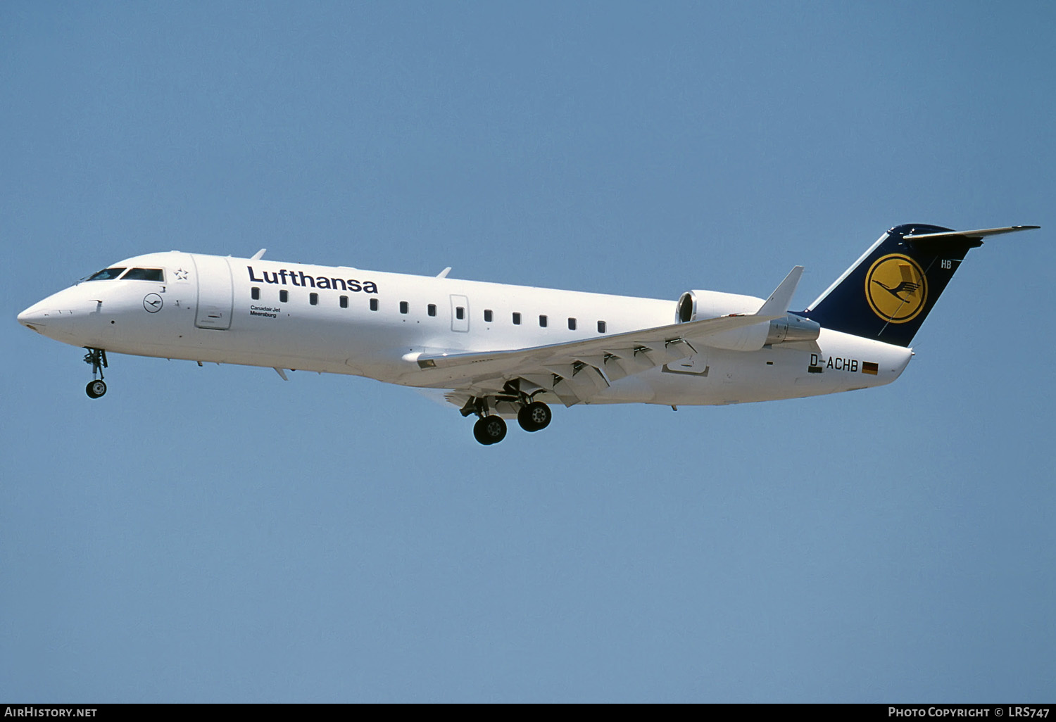 Aircraft Photo of D-ACHB | Bombardier CRJ-200LR (CL-600-2B19) | Lufthansa | AirHistory.net #283560