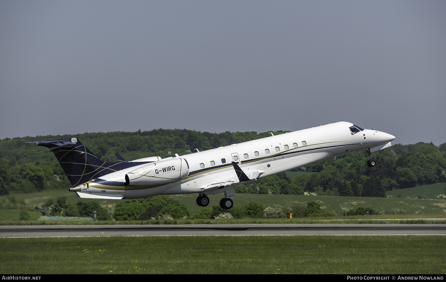 Aircraft Photo of G-WIRG | Embraer Legacy 650 (EMB-135BJ) | AirHistory.net #283565