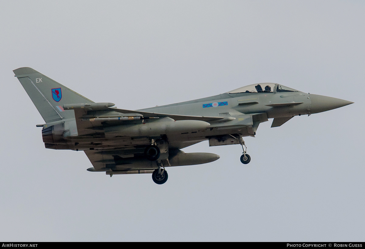 Aircraft Photo of ZK311 | Eurofighter EF-2000 Typhoon FGR4 | UK - Air Force | AirHistory.net #283568