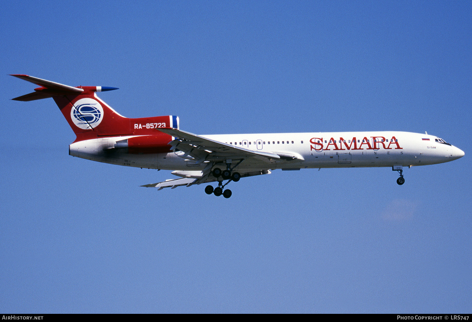 Aircraft Photo of RA-85723 | Tupolev Tu-154M | Samara Airlines | AirHistory.net #283585