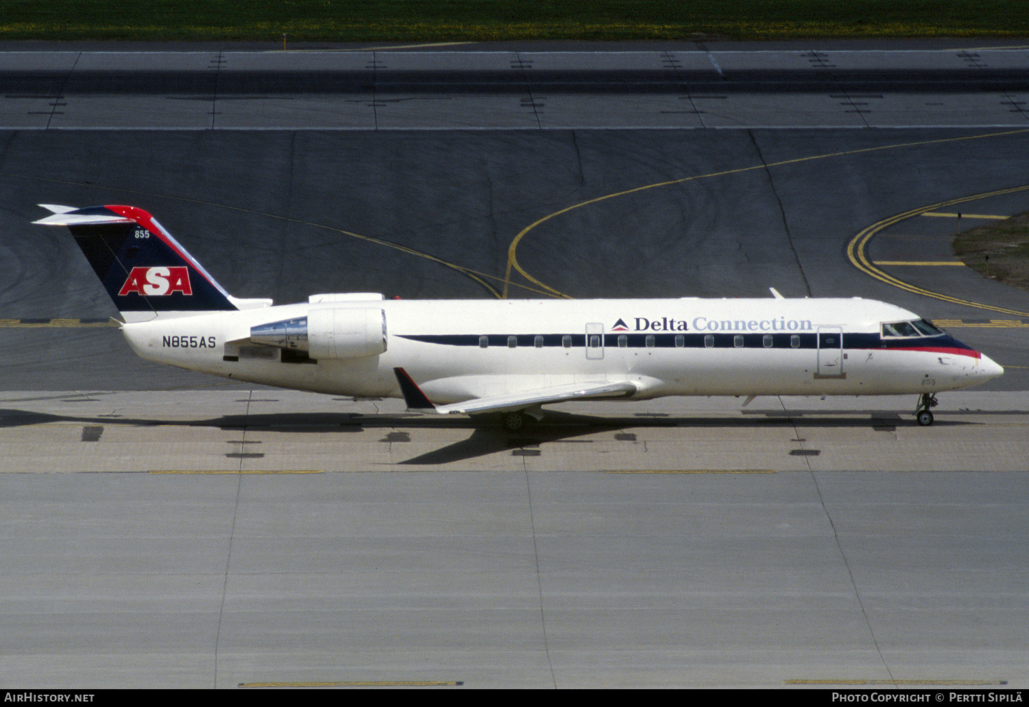 Aircraft Photo of N855AS | Bombardier CRJ-200ER (CL-600-2B19) | Delta Connection | AirHistory.net #283587