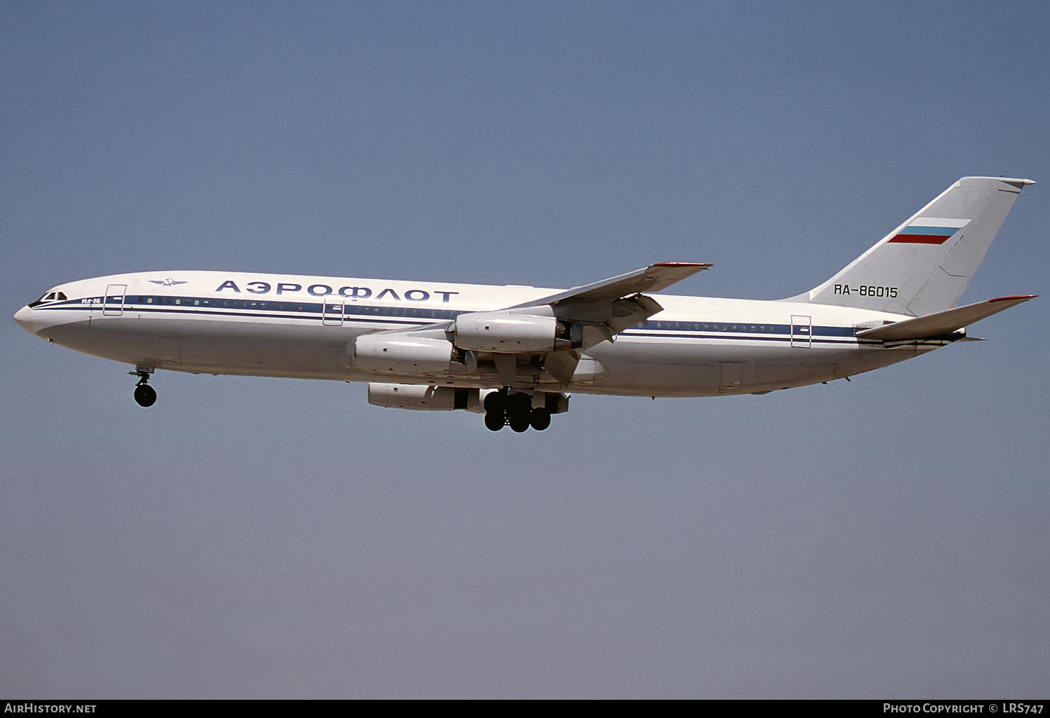 Aircraft Photo of RA-86015 | Ilyushin Il-86 | Aeroflot | AirHistory.net #283593