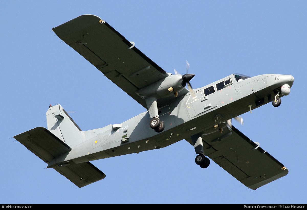 Aircraft Photo of ZH002 | Britten-Norman BN-2T-4S Defender R2 | UK - Army | AirHistory.net #283595
