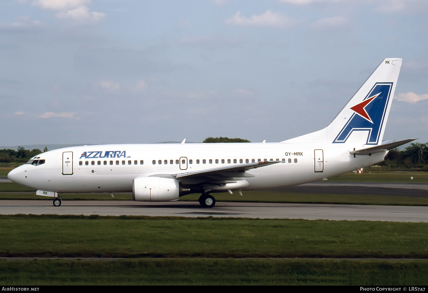 Aircraft Photo of OY-MRK | Boeing 737-7L9 | Azzurra Air | AirHistory.net #283615