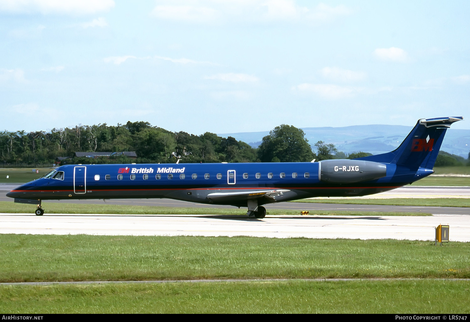 Aircraft Photo of G-RJXG | Embraer ERJ-145EP (EMB-145EP) | British Midland Airways - BMA | AirHistory.net #283616