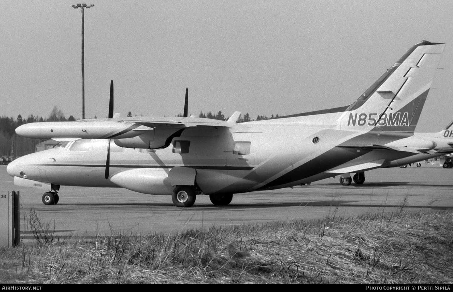 Aircraft Photo of N858MA | Mitsubishi MU-2N (MU-2B-36A) | AirHistory.net #283617