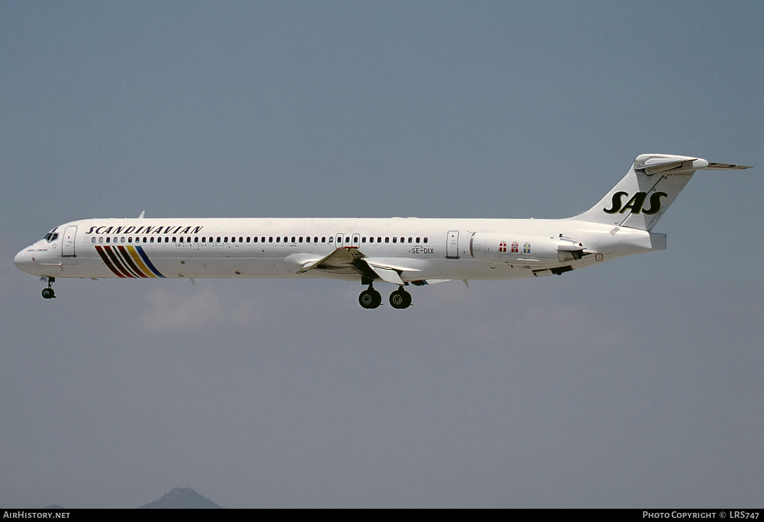 Aircraft Photo of SE-DIX | McDonnell Douglas MD-81 (DC-9-81) | Scandinavian Airlines - SAS | AirHistory.net #283620