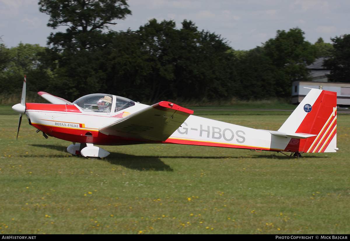 Aircraft Photo of G-HBOS | Scheibe SF-25C/TL Rotax-Falke | AirHistory.net #283630