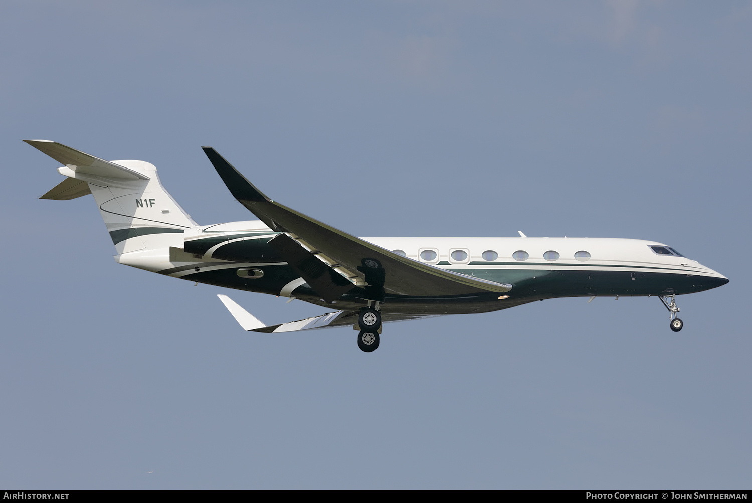 Aircraft Photo of N1F | Gulfstream Aerospace G650 (G-VI) | AirHistory.net #283653