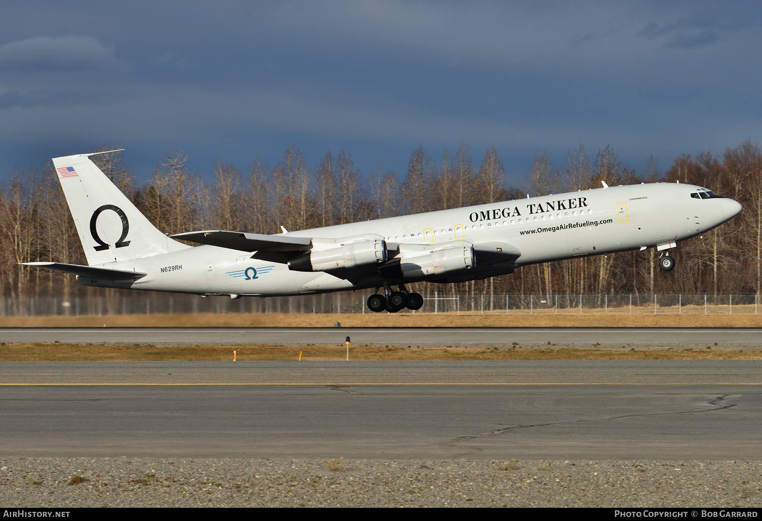 Aircraft Photo of N629RH | Boeing 707-338C | Omega Aerial Refueling Services | AirHistory.net #283662