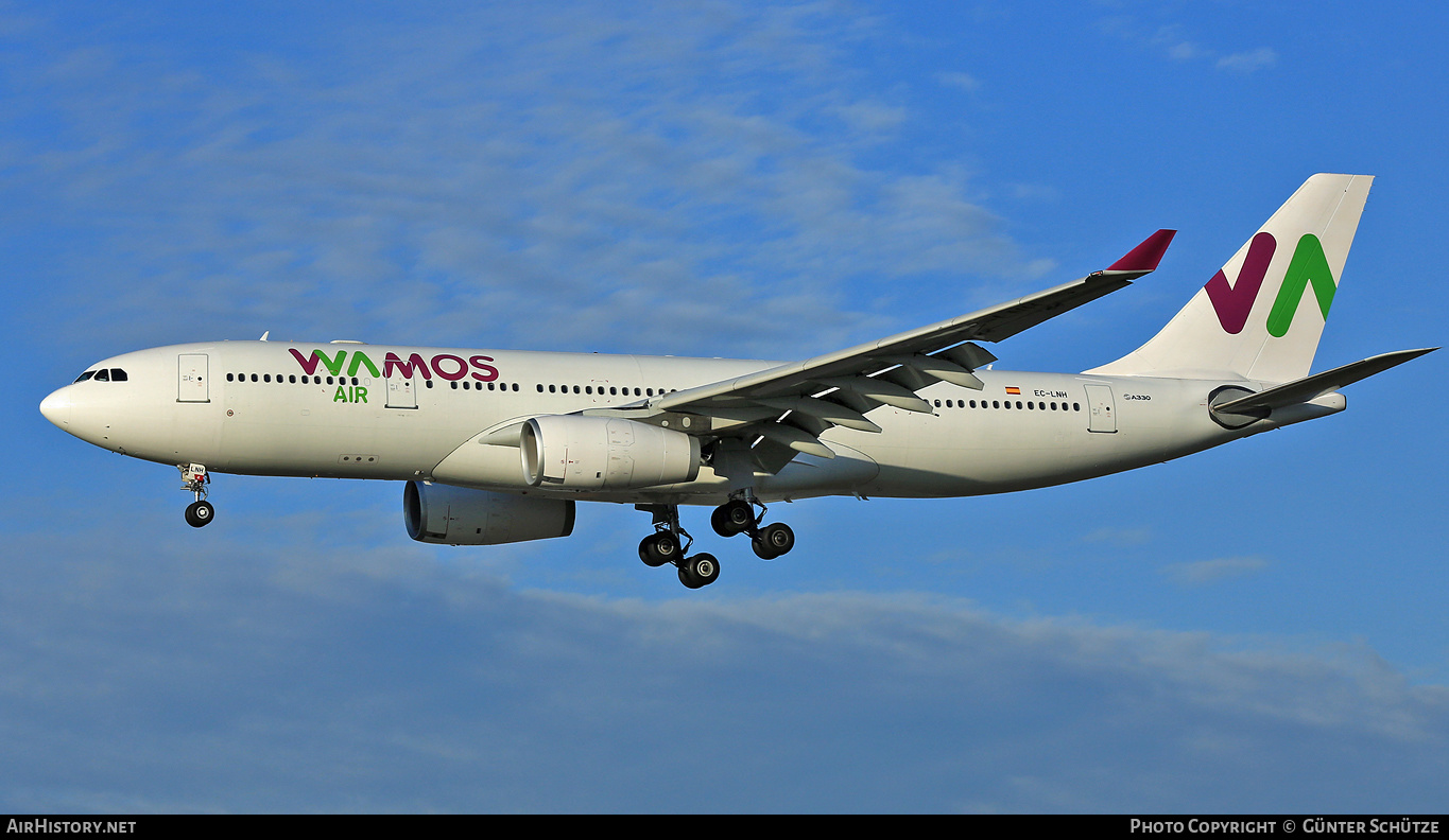 Aircraft Photo of EC-LNH | Airbus A330-243 | Wamos Air | AirHistory.net #283667